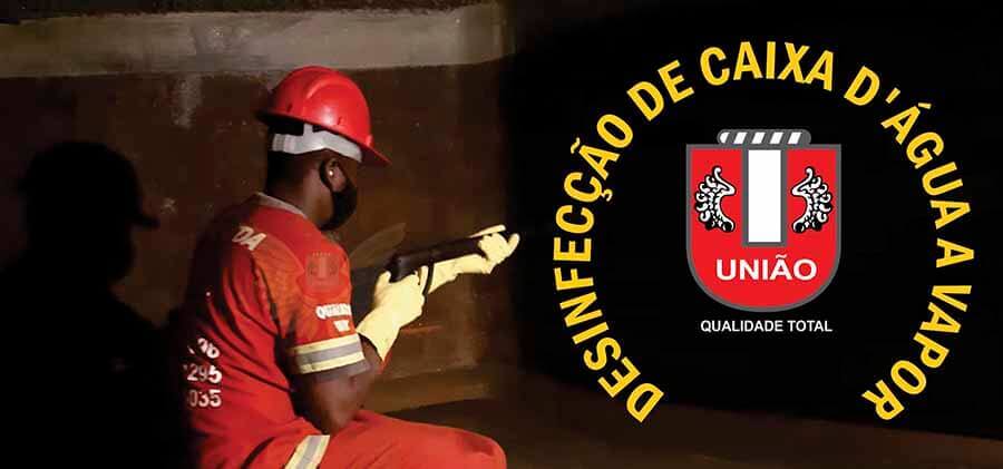 desinfecção de caixa d'água